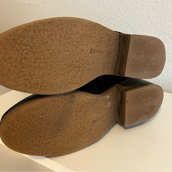 Lucky Brand Timinii black genuine leather knee high riding boots S 7.5 EU 38 - Picture 16 of 16